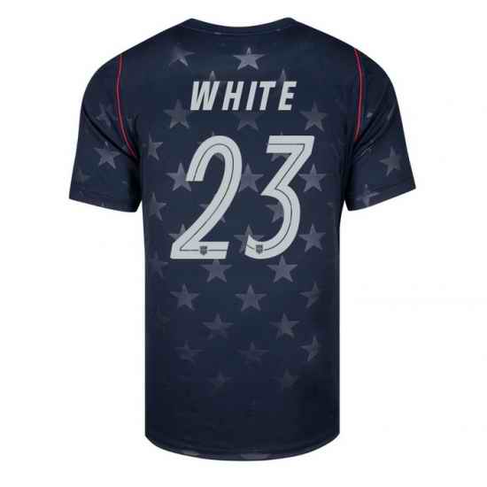 USA 2026 FIFA World Cup Soccer Star Stadium Jersey Set ( Have Shorts ) Brian White #23